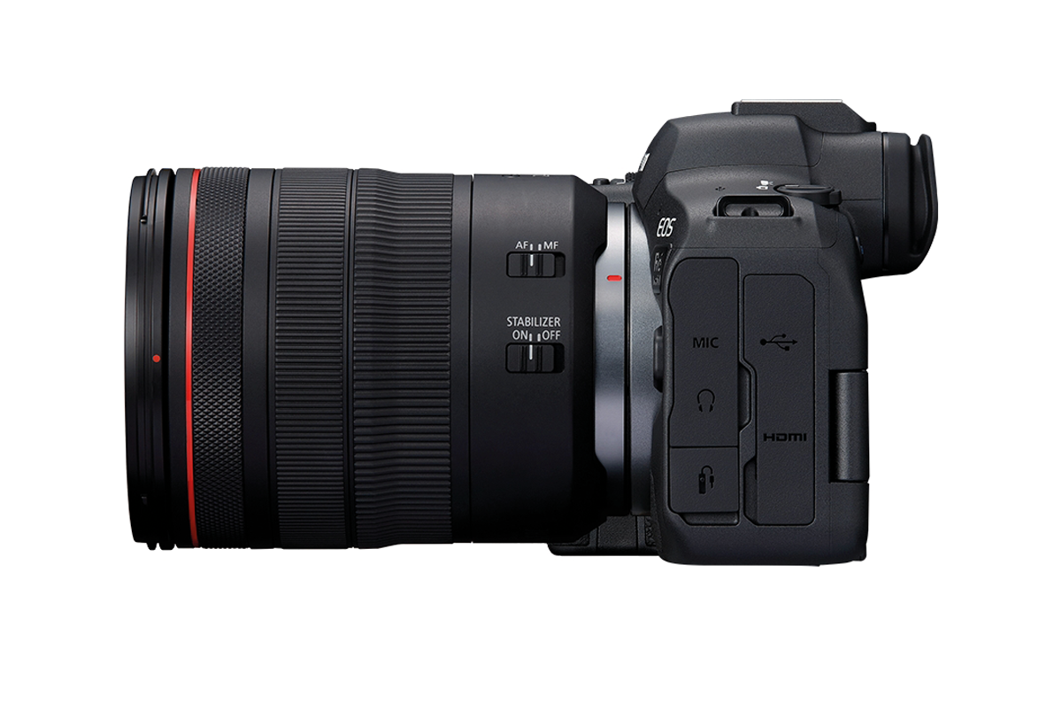 The Canon R6 II body is compact and works well with the latest Canon RF lenses The Canon R6 II body is compact and works well with the latest Canon RF lenses