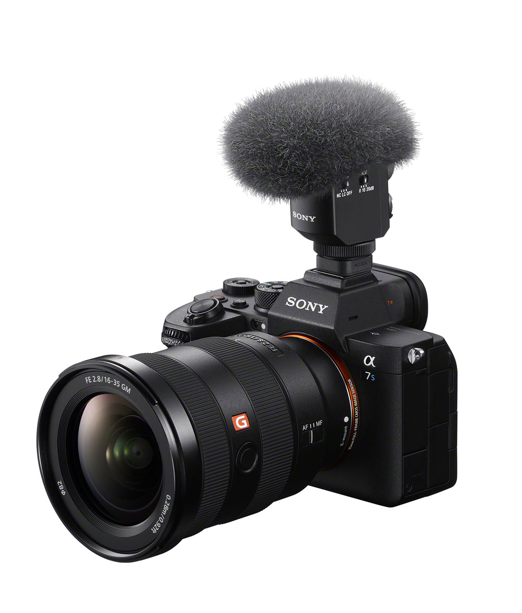 ECM-M1 Shotgun Microphone on Camera ECM-M1 Shotgun Microphone on Camera